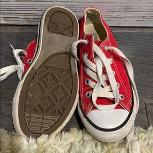 Converse Shoes - Converse Red Little Girls size 11 Converse Shoes - Converse Red Little Girls size 11